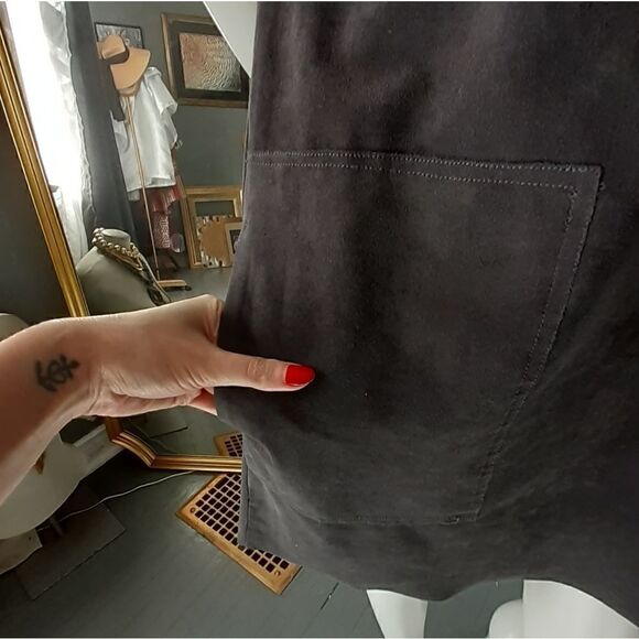 Wilfred Free Faux Suede Mini Dress - Picture 7 of 13